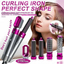 5-in-1 Hair Styler & Air Wrap | Blow Dryer, Straightener, Curler, Volumizer – High Quality Negative Ionic Brush Set