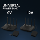 WiFi Router Power Bank 20000mAh – 9V Backup Power for Uninterrupted Internet | Router UPS Without Adapter