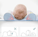 Baby Head Shaping Pillow for Newborns – Soft & Breathable Infant Pillow for Flat Head Prevention